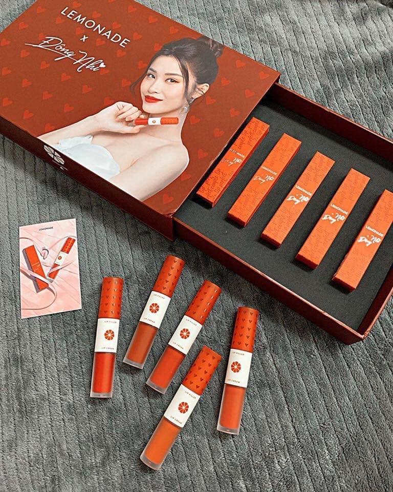 Son Kem Lì 2 Đầu Lemonade Đông Nhi Perfect Couple Lip Love Edition