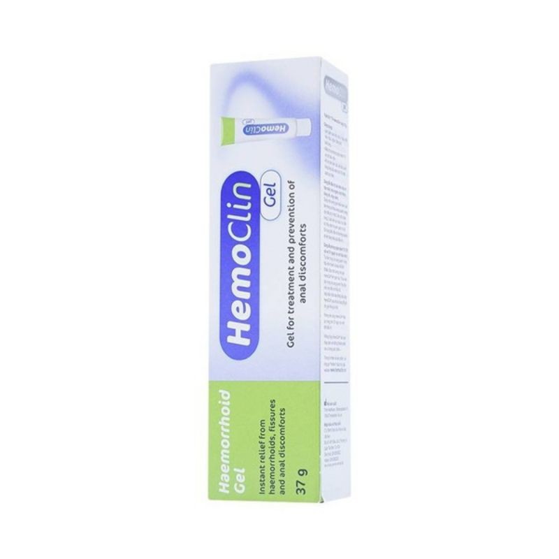 Hemoclin gel - gel bôi trĩ, nứt kẽ hậu môn, phòng ngừa trĩ