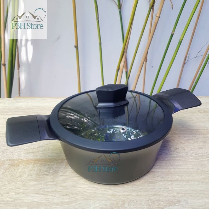 Nồi chống dính locknlock edge sử dụng bếp từ size 24cm cac2411