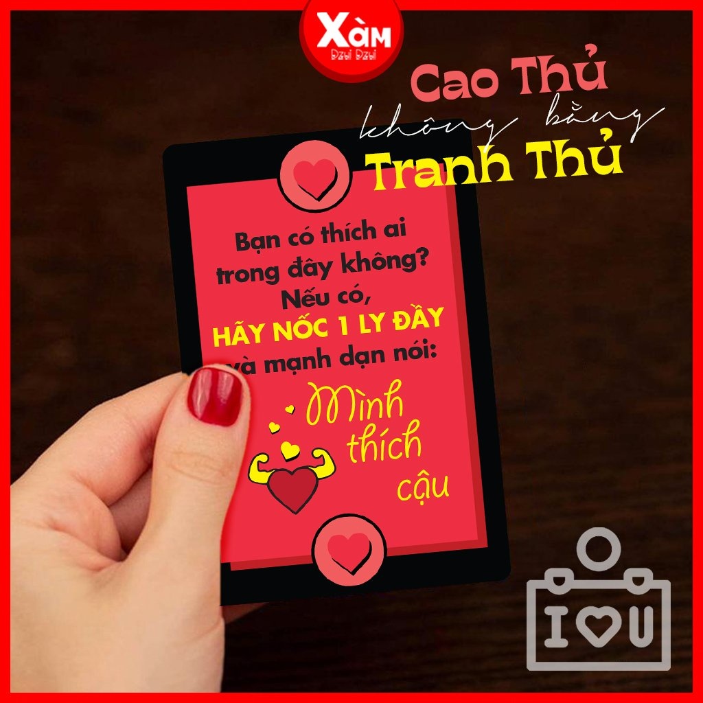 ✻❆ Bộ bài thử thách 60 lá board game bản đặc biệt bài drinking game dành cho team chuếnh choáng thích nốc out