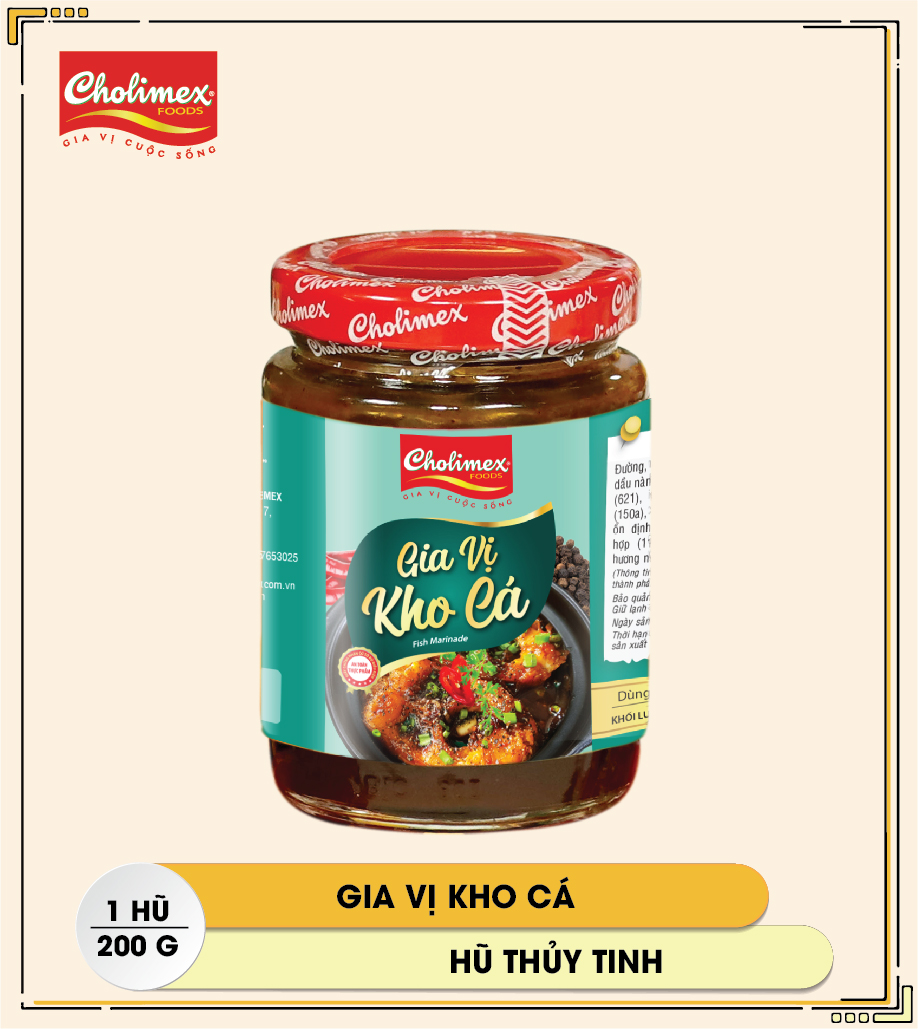 Gia vị kho cá 200g