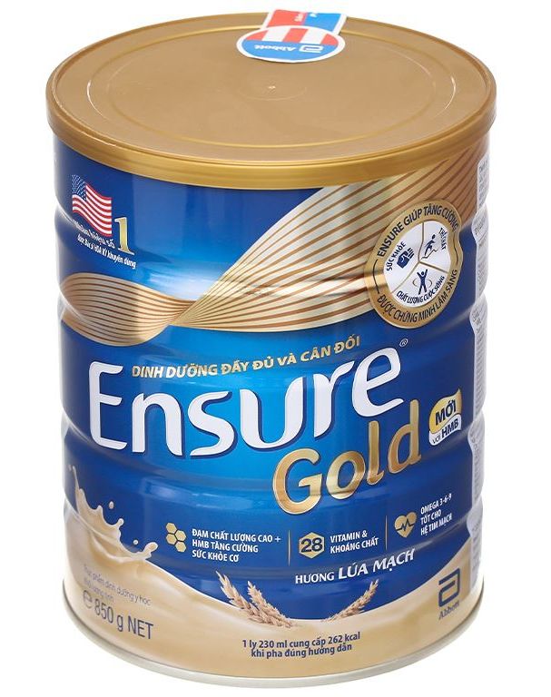 Ensure Gold hương lúa mạch 850g