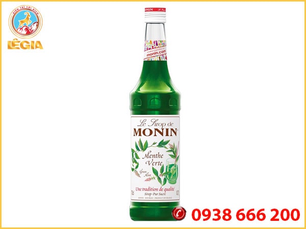 Siro monin bạc hà xanh 700ml - monin green mint syrup