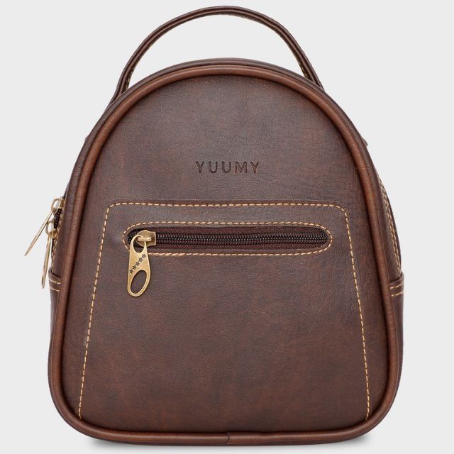 Balo nữ thời trang yuumy yba17 màu nâu