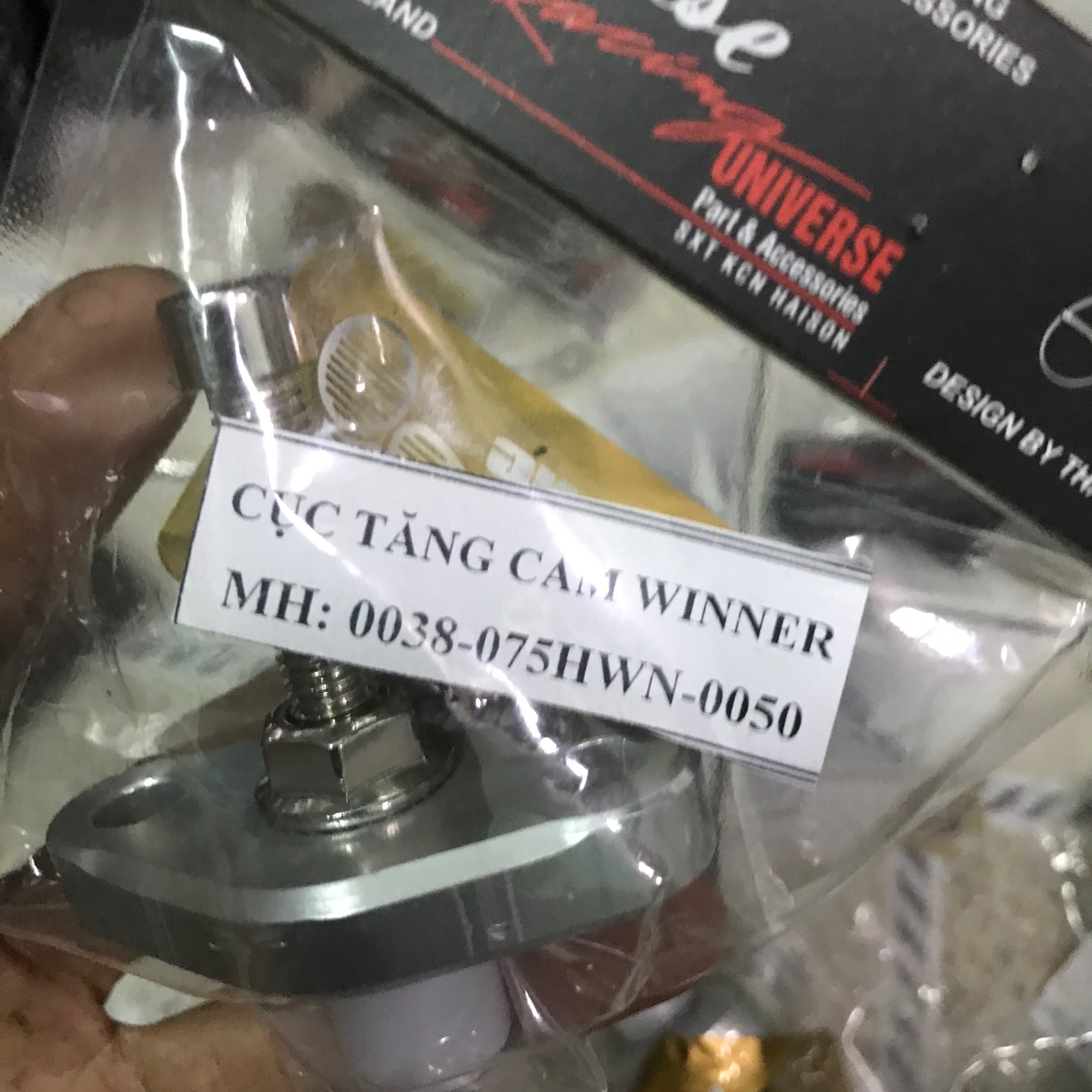 Tăng cam cnc winner, sonic dành cho xe số và côn tay , động cơ vận hành êm ái nhẹ xe