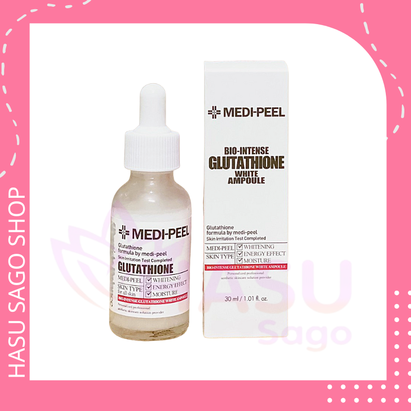 Tinh chất trắng da medi-peel bio-intense glutathione white ampoule 30ml - hasu sago shop