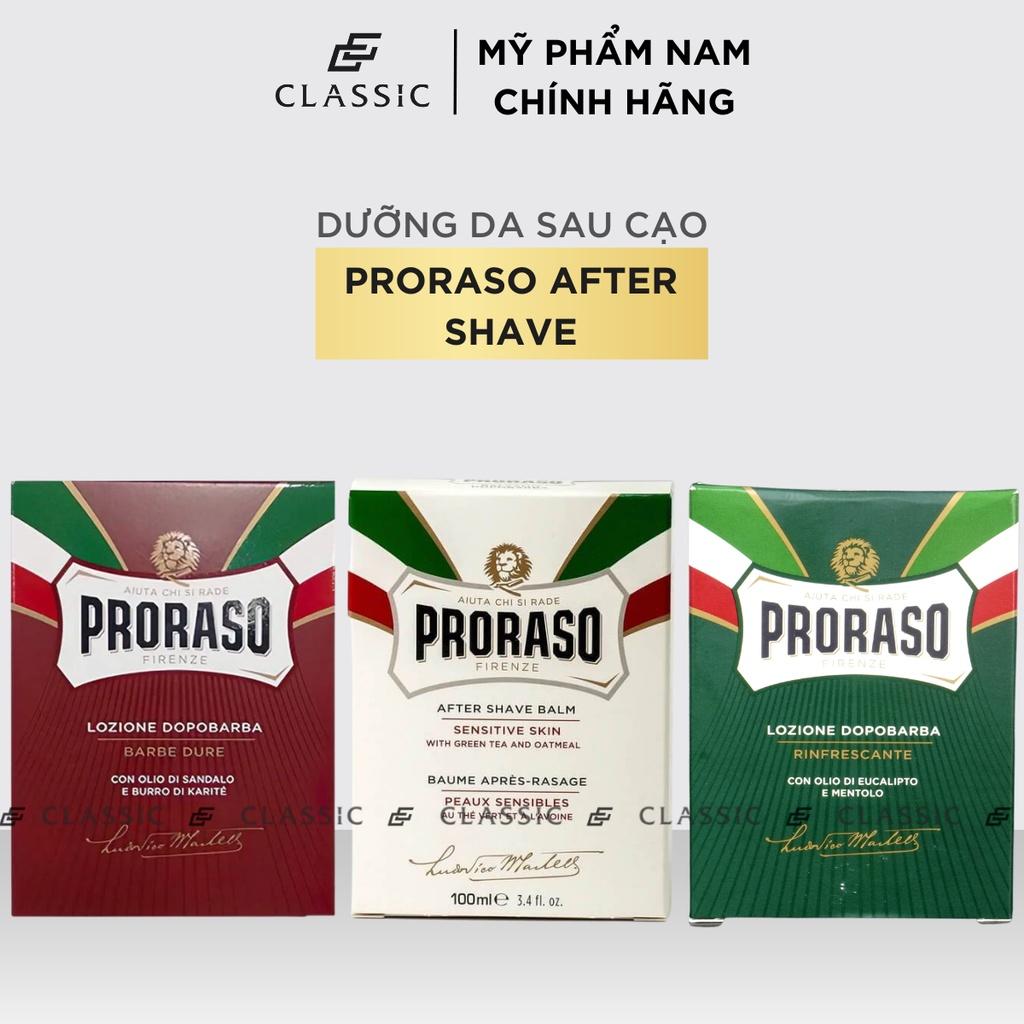 Dưỡng Da Sau Cạo Proraso After Shave 100ml