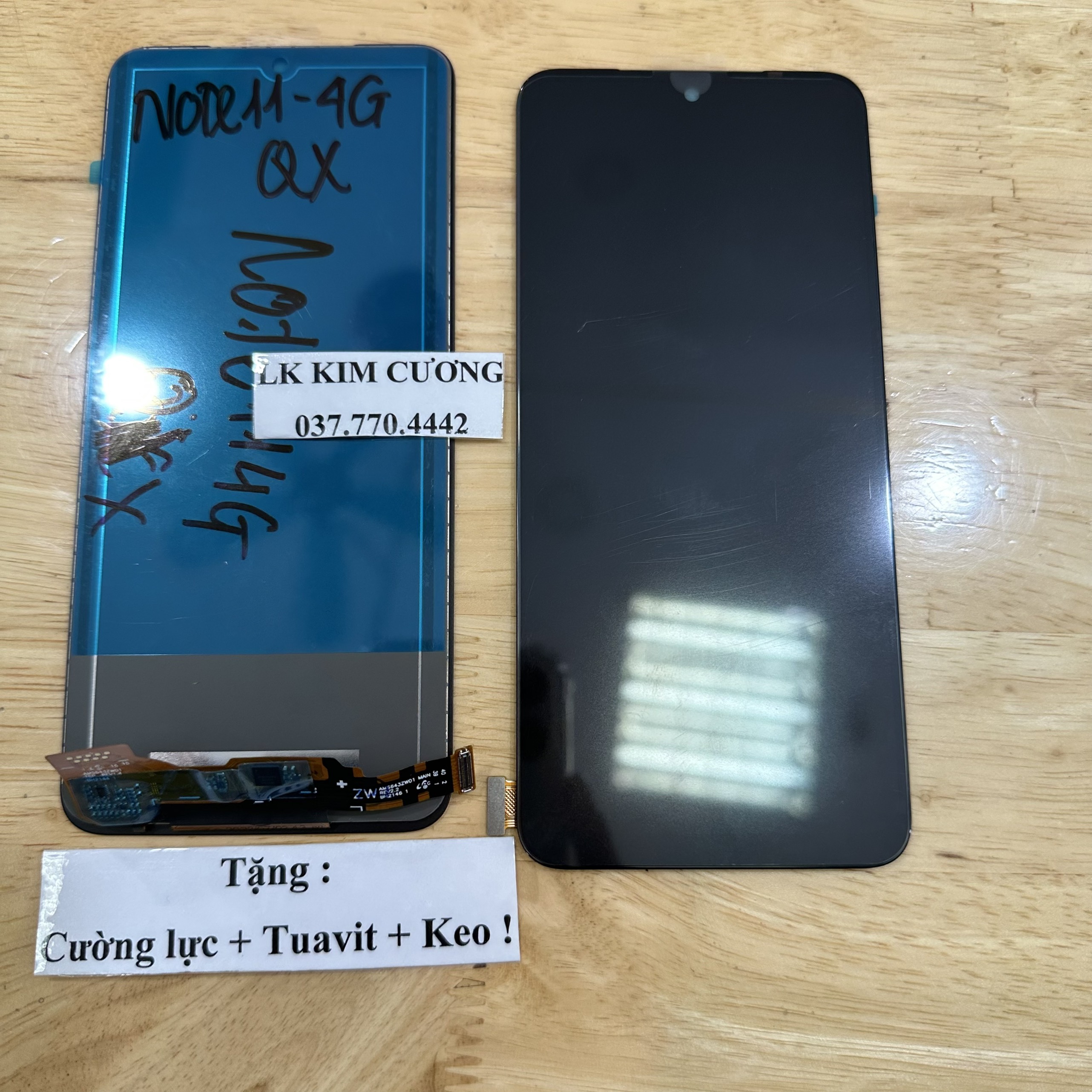 Màn hình tương thích xiaomi note 11 4g / poco m4 pro 4g/ note 11s mã QX