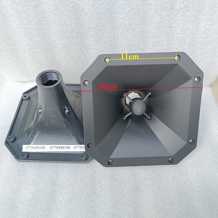 Họng loa treble kèn vuông 20cm - 2 chiếc