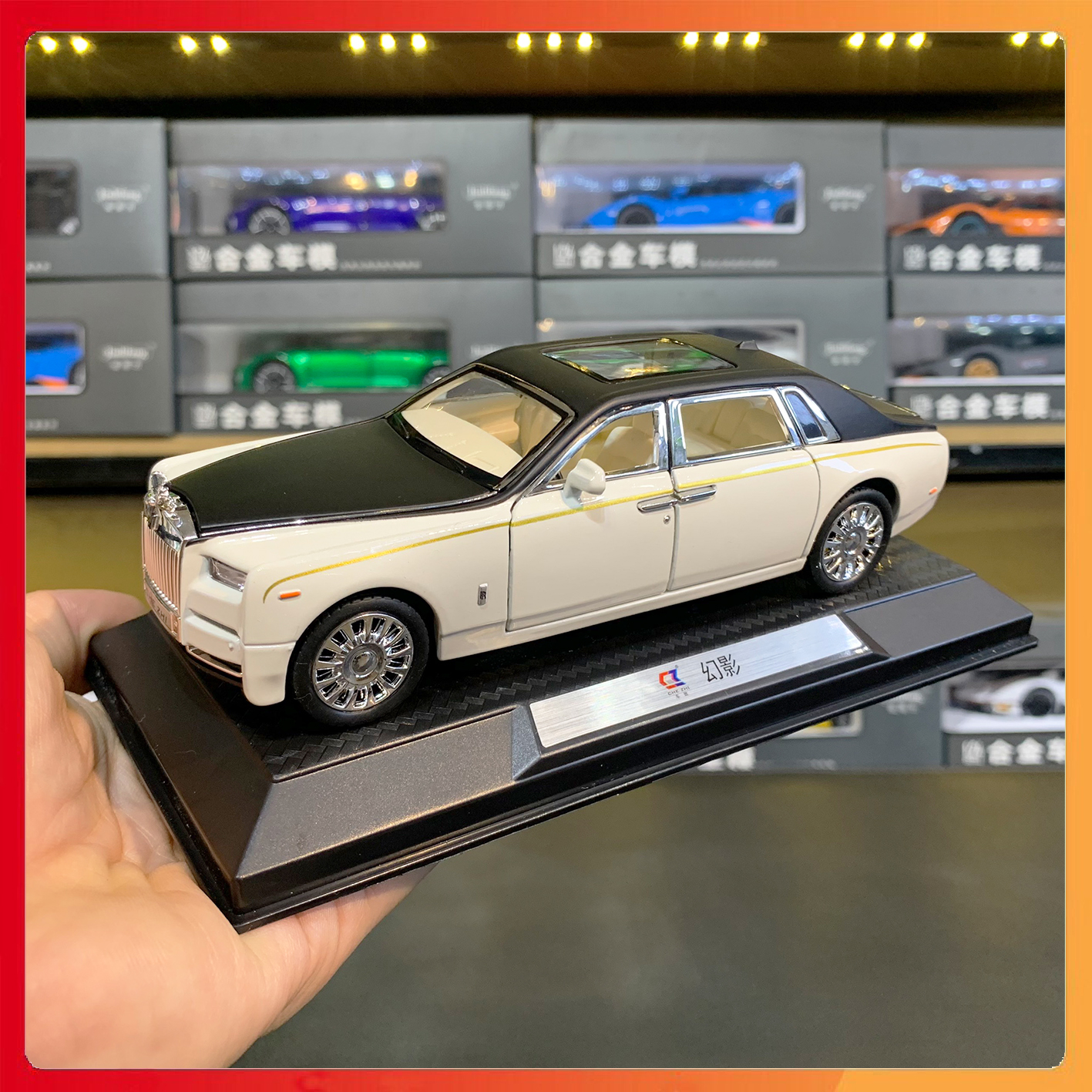 Mô hình xe rolls-royce phantom viii tỉ lệ 1:32 hãng chezhi