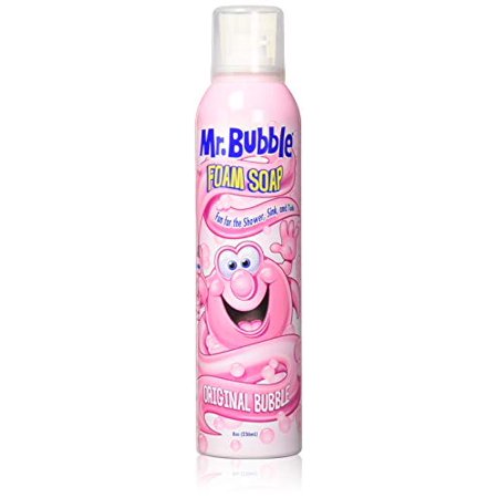 Bình xịt sữa tắm dạng bọt kem cho trẻ em Mr. Bubble Bubble Foam Soap 226.8g (Mỹ)