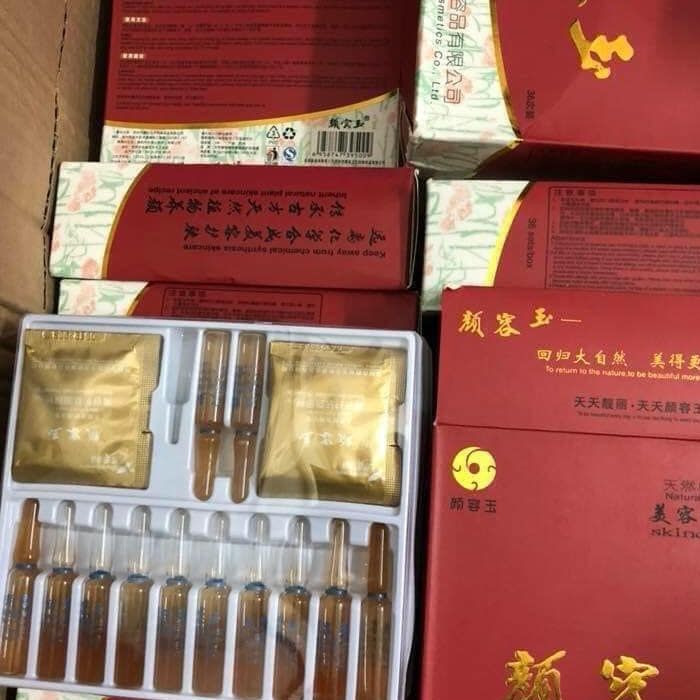 Mặt nạ Bộ 36 ống nhân sâm