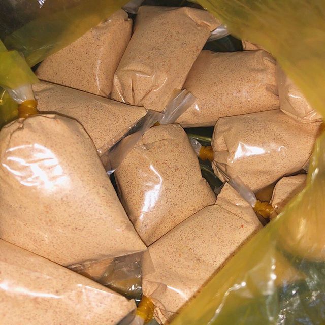 Muối ớt nhuyễn trắng CAO CẤP (Xanh) 500GR
