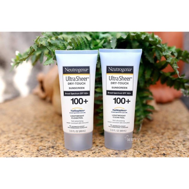 ???? ??kem chống nắng neutrogena ultra sheer dry-touch sunscreen spf 100+ 88ml??⛱??