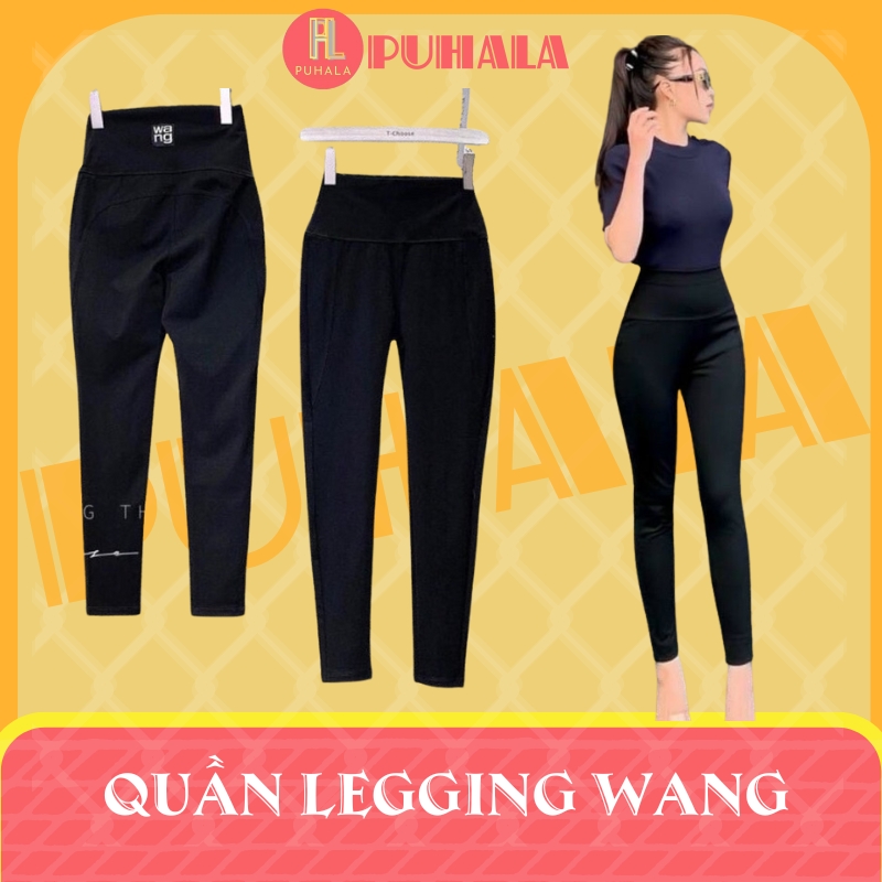 Quần legging W ang Chất Umi Hàn Cạp Cao Hách Dáng