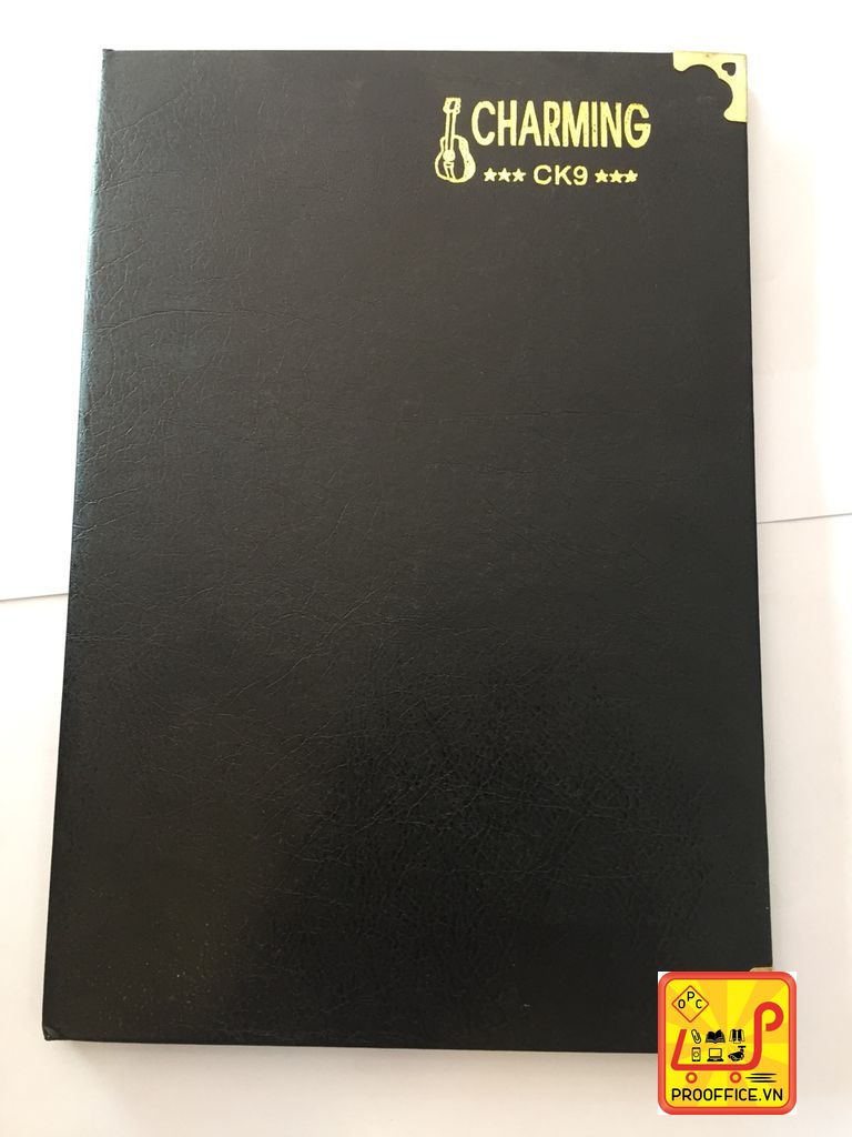 Sổ da ck 9 khổ 18x26,5cm giấy trắng dày cực mịn đẹp loại 200 trang