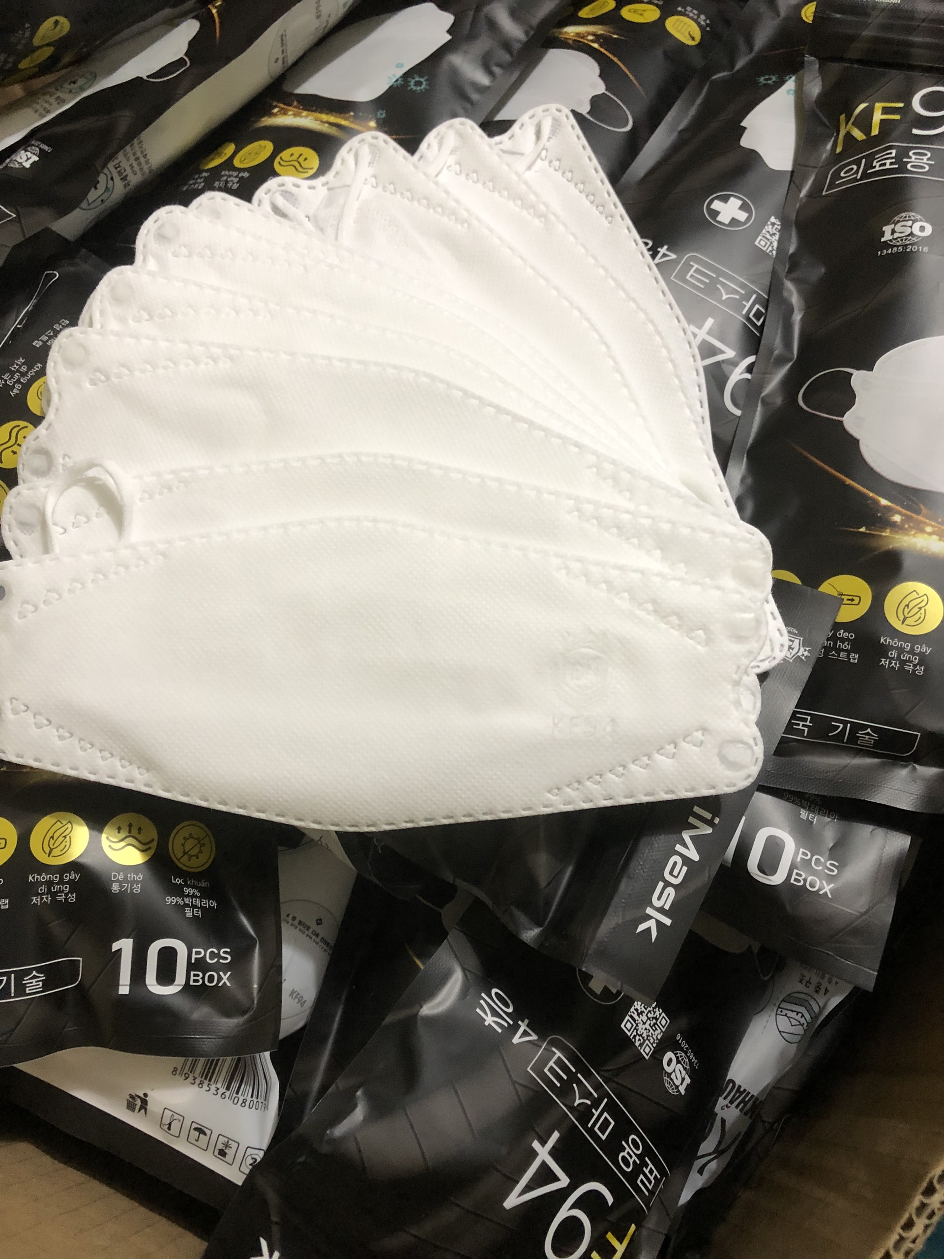 Sỉ thùng khẩu trang kf 94 tiêu chuẩn hàn quốc , !!!