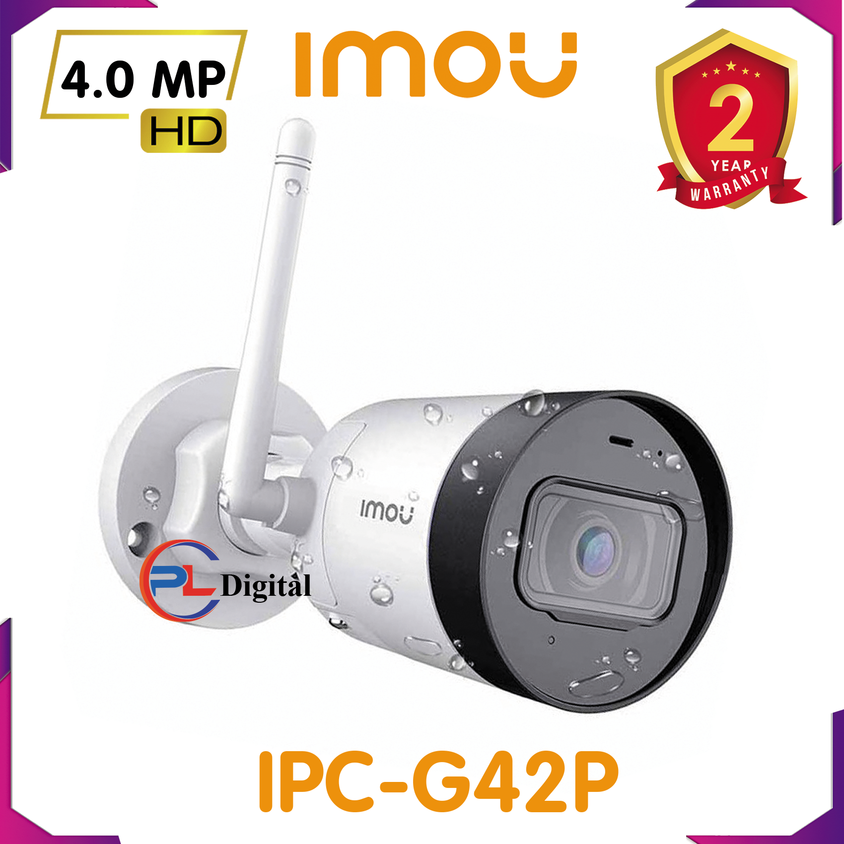 Camera Ip Wifi IPC-G42P-IMOU (4.0MP) - Hàng Chính Hãng