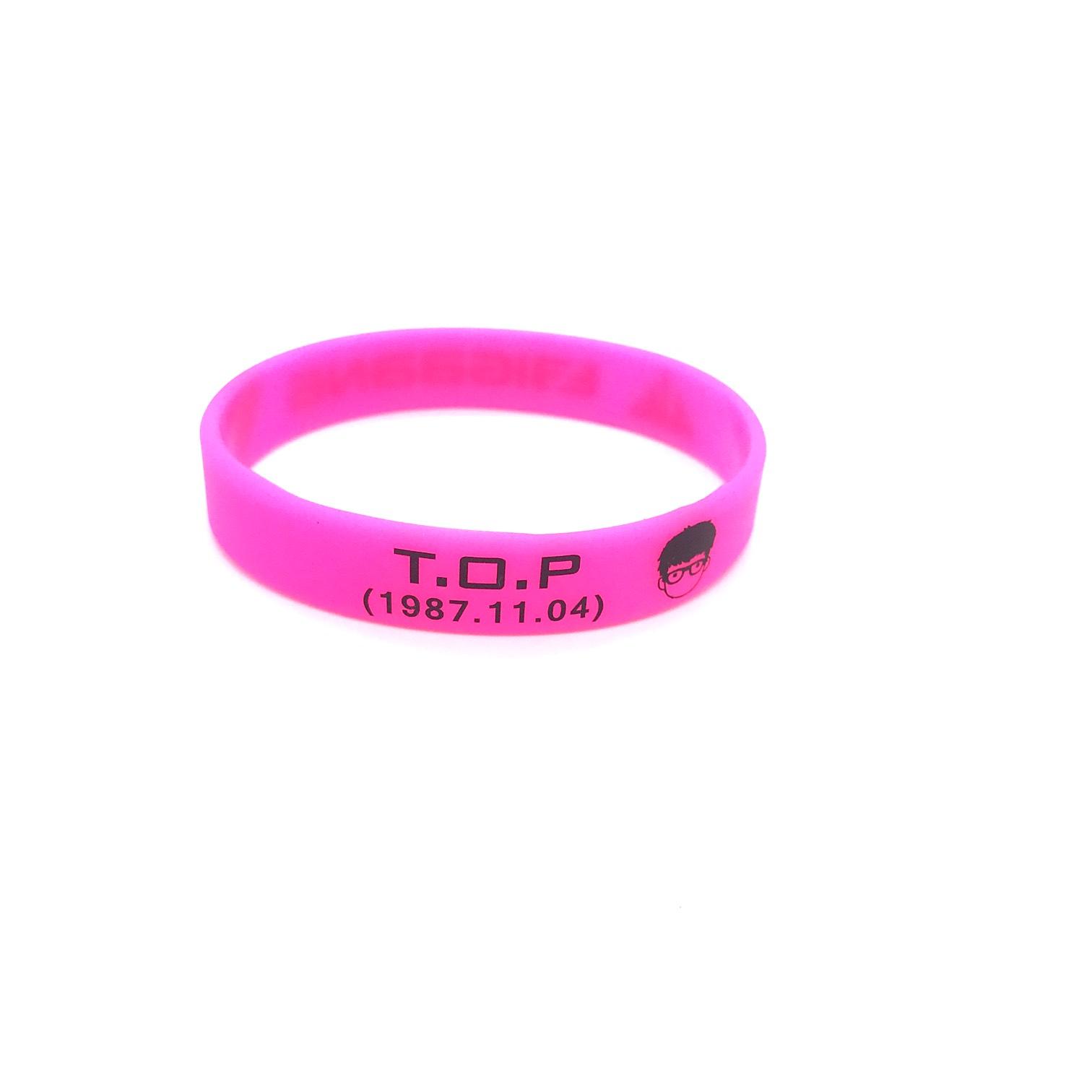 Vòng tay cao su top big bang po 1