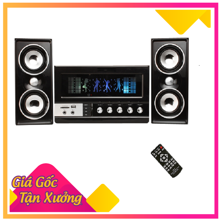 Bộ 3 Loa Bluetooth Nghe Nhạc SM-6700 Hỗ Trợ Hát Karaoke, Cáp AUX - Hàng Nhập Khẩu