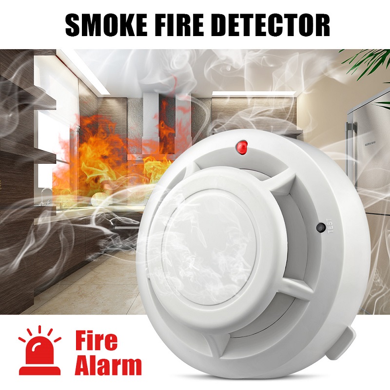 Thiết bị báo khói, báo gas tích hợp với bộ báo động elitek sa1201