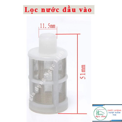 Lọc rác đầu vào cho máy rửa xe mini 12V - máy bơm mini