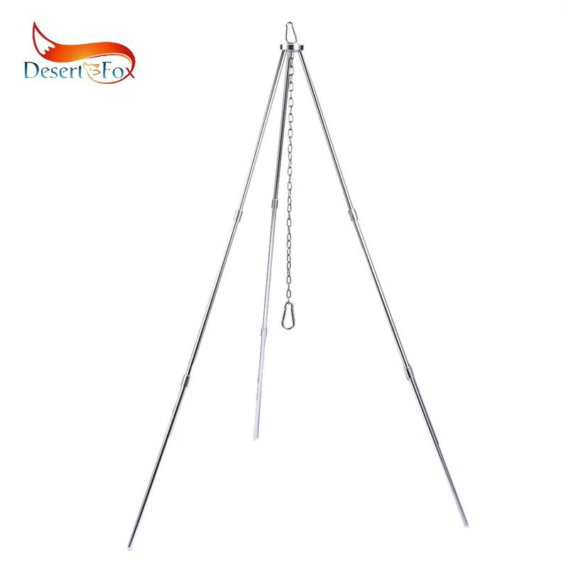 Giá treo nồi dã ngoại desert&fox df-s074 camp fire tripod