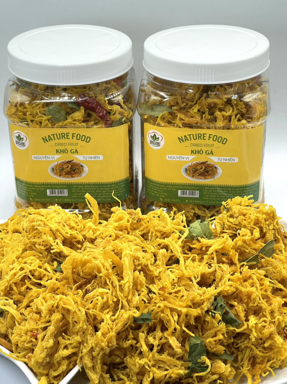 500gr Khô Gà Lá Chanh Nature Food LOẠI ĐẶC BIỆT