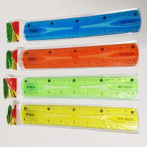 24 thước kẻ dẻo flexible ruler 20cm