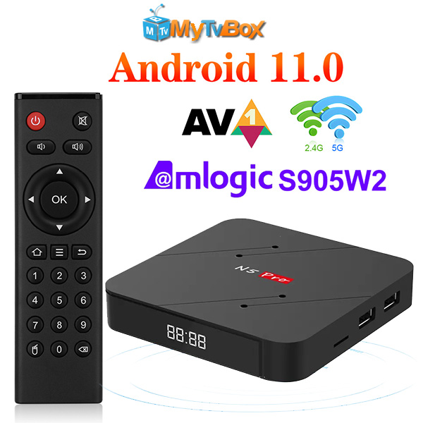 Tivi box magicsee n5 pro android tv 11 ram 2gb + 16gb wifi kép bluetooth