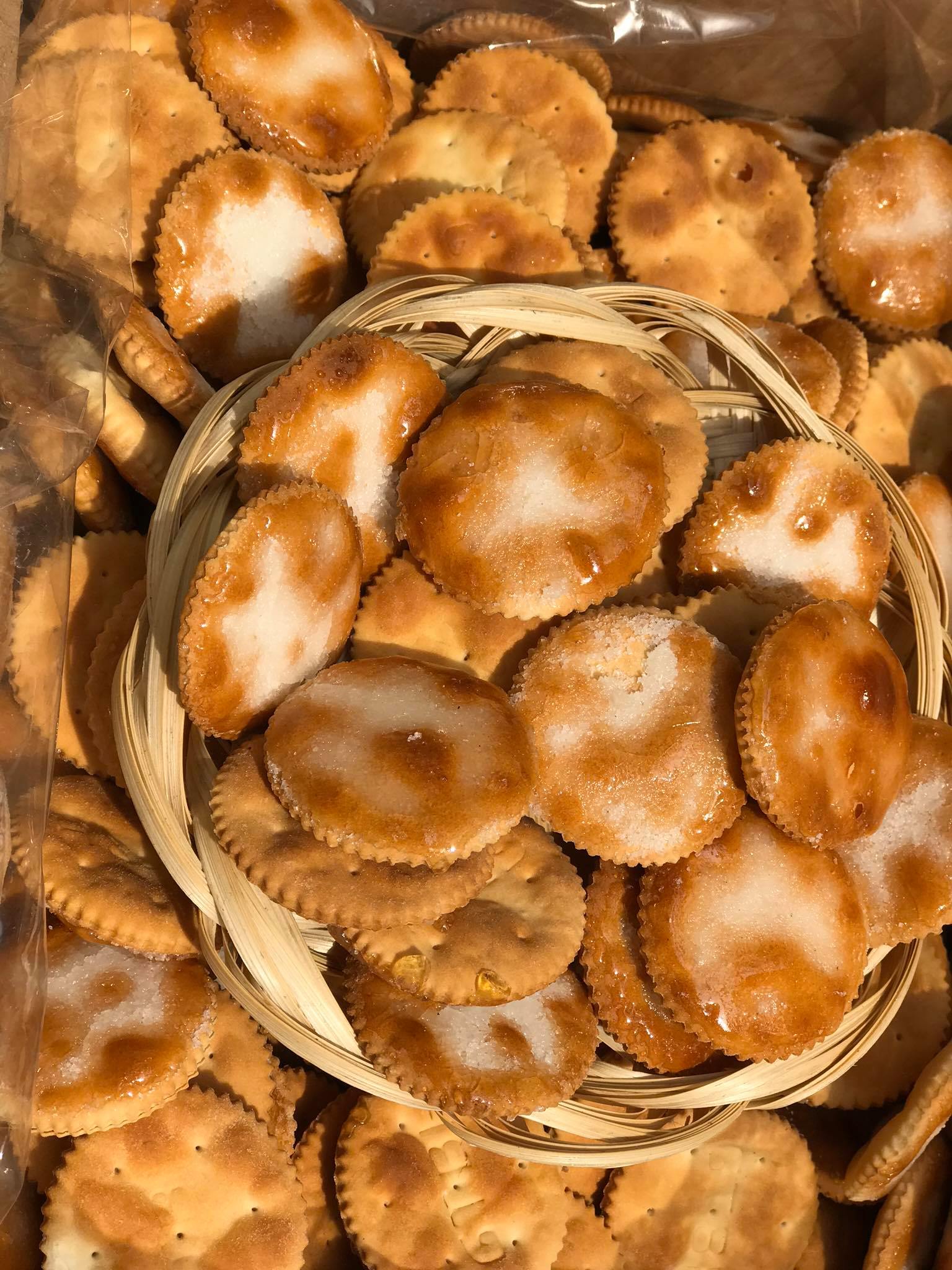 200g Bánh lạc tròn thơm ngon - đồ ăn vặt - bách hóa online uy tín