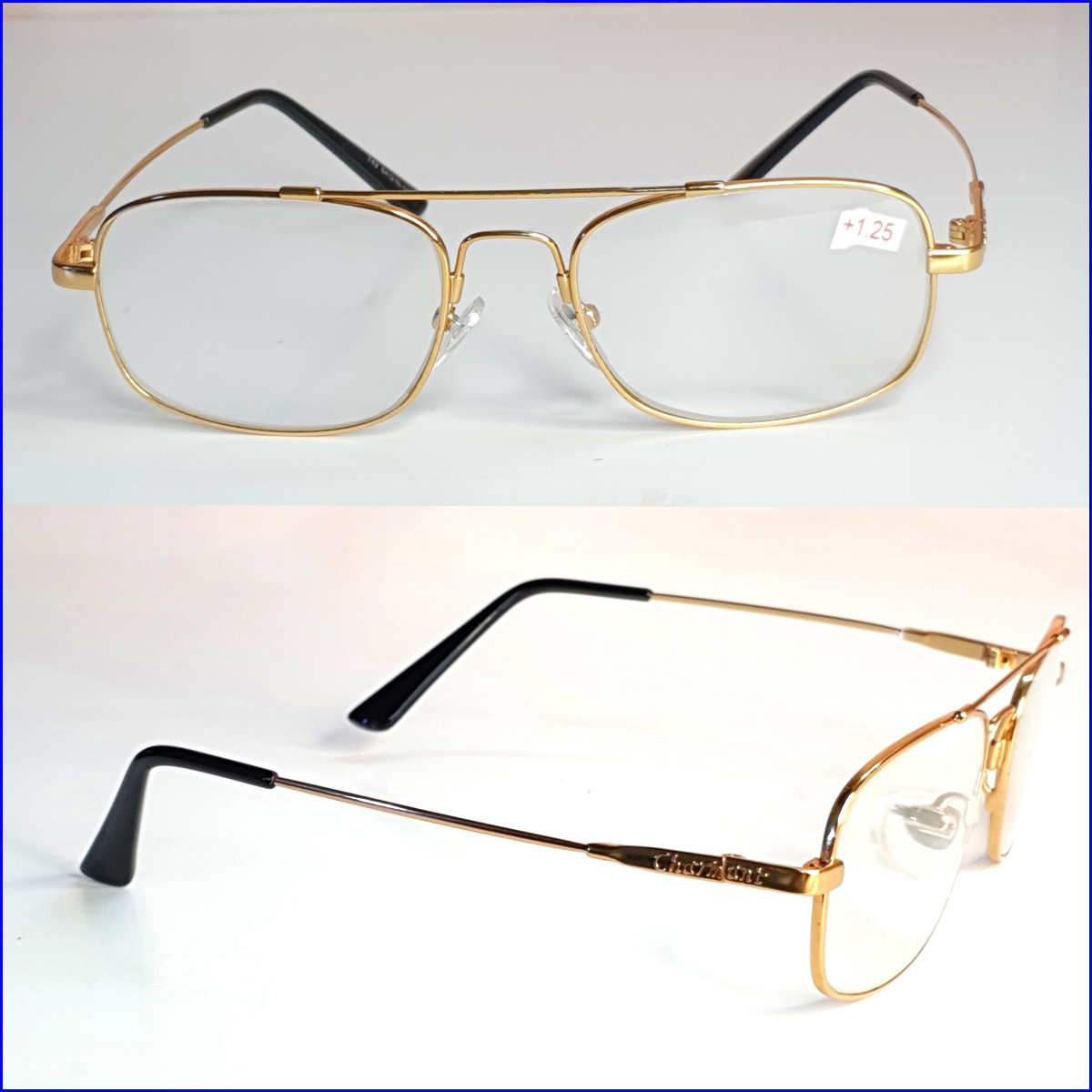  Kính lão gọng dẻo có độ 0.5 đến 4 độ độ cho người già kính viễn thị mắt Kính tròng thủy tinh 