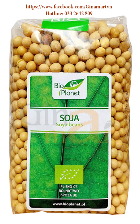 Đậu nành hữu cơ bio planet 400gr