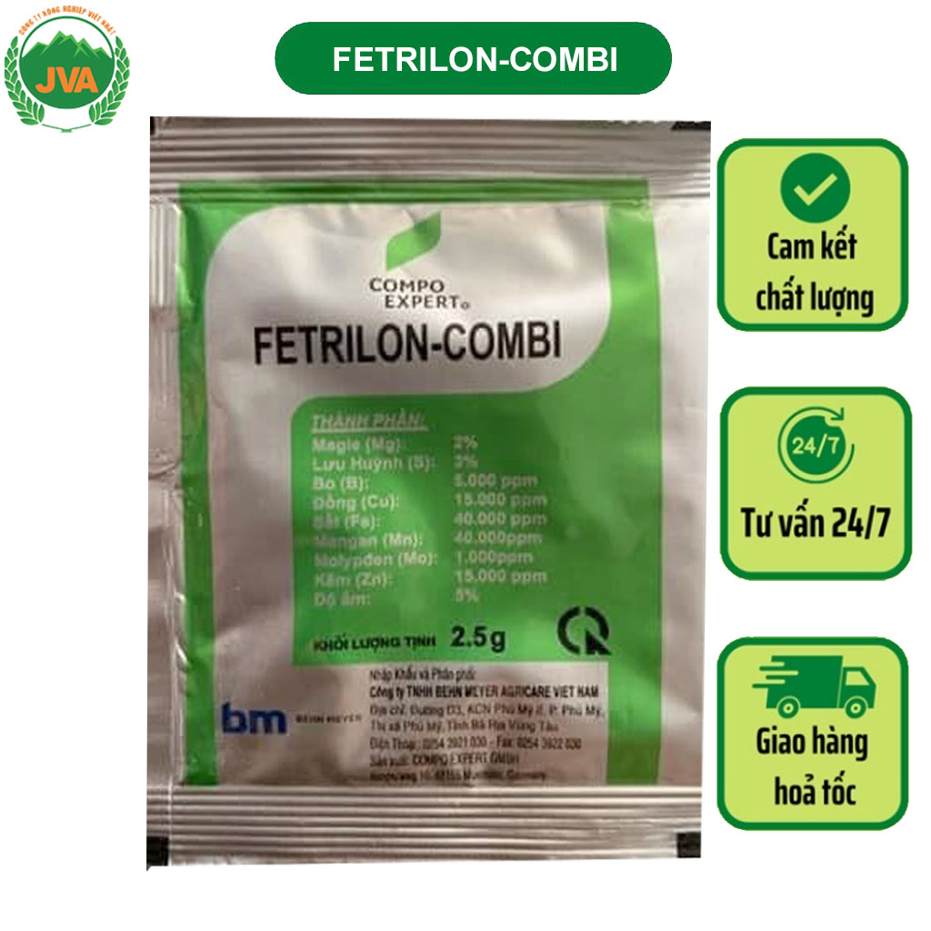 Phân vi lượng fetrilon-combi 2.5g jva46 vietnhat