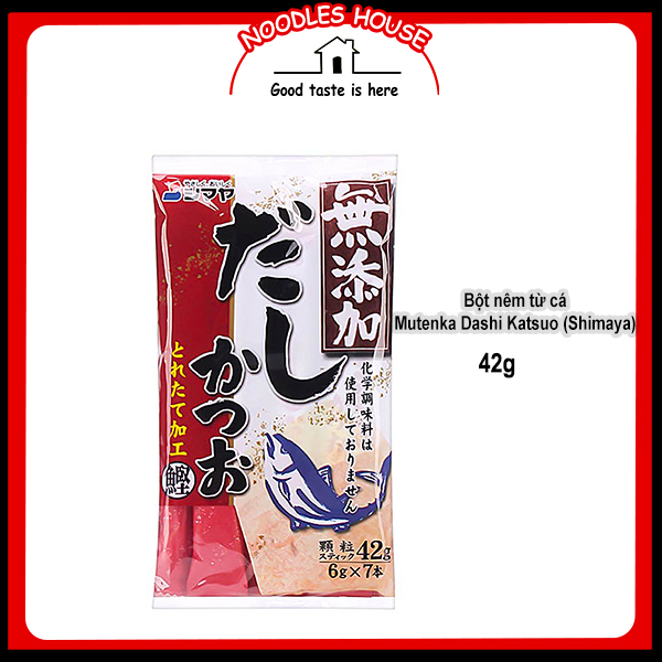 Bột Nêm Từ Cá Ngừ Mutenka Dashi Katsuo Nhật Bản - không bột ngọt 42g