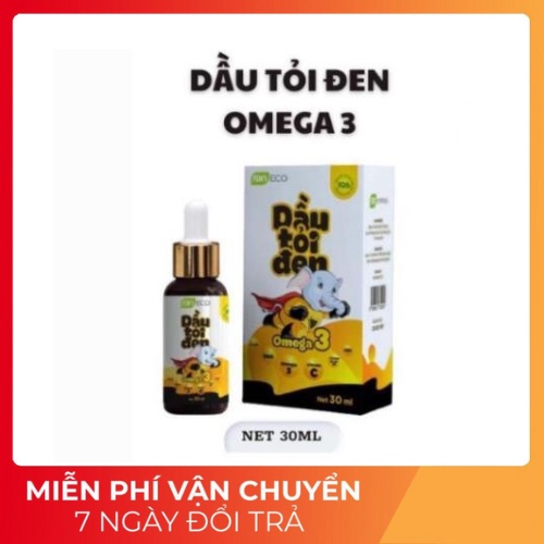 Tinh dầu tỏi đen omega 3 30ml - hỗ trợ trăng cường đề kháng