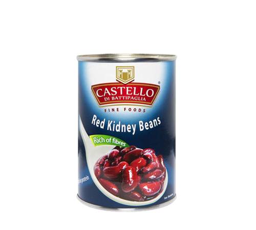 Đậu đỏ đóng hộp castello italia, hộp 400gr