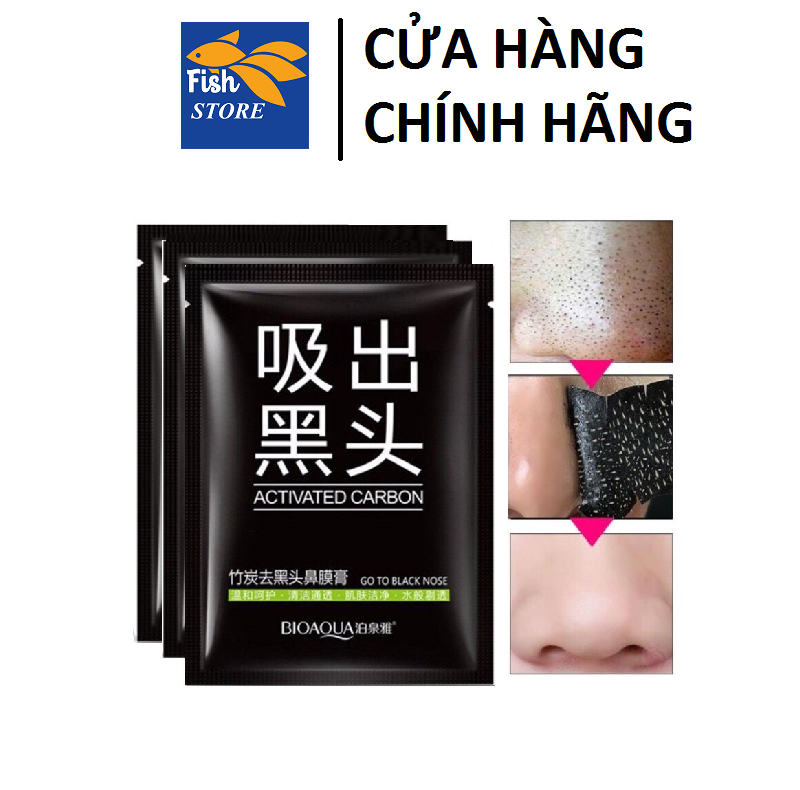 Mặt Nạ Lột Mụn Đầu Đen Bioaqua Làm Sạch Sâu Hiệu Quả Đáng Kinh Ngạc
