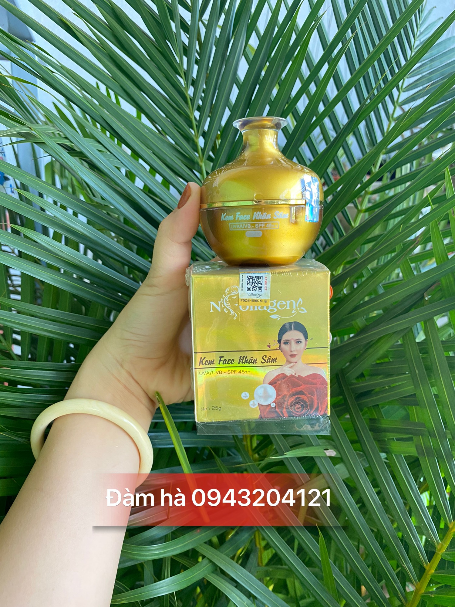 KEM FACE NHÂN SÂM N COLLAGEN TẶNG GEL TẨY TẾ BÀO CHẾT