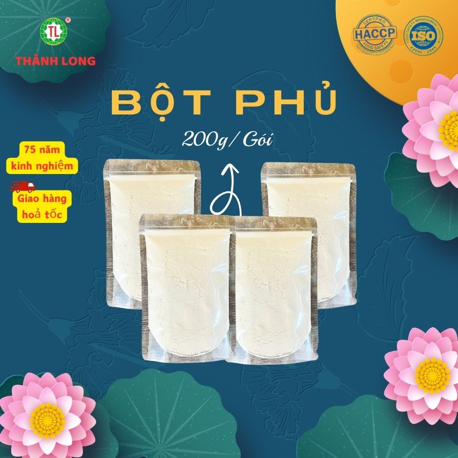 Bột mì bánh trung thu Thành Long, Nguyên Liệu Bột Làm Bánh Trung Thu Pha Sẵn 200g