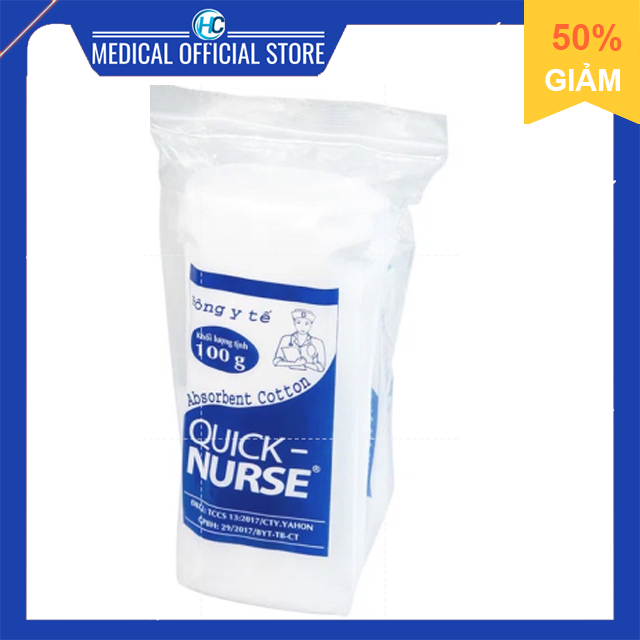 Bông gòn y tế quick nurse