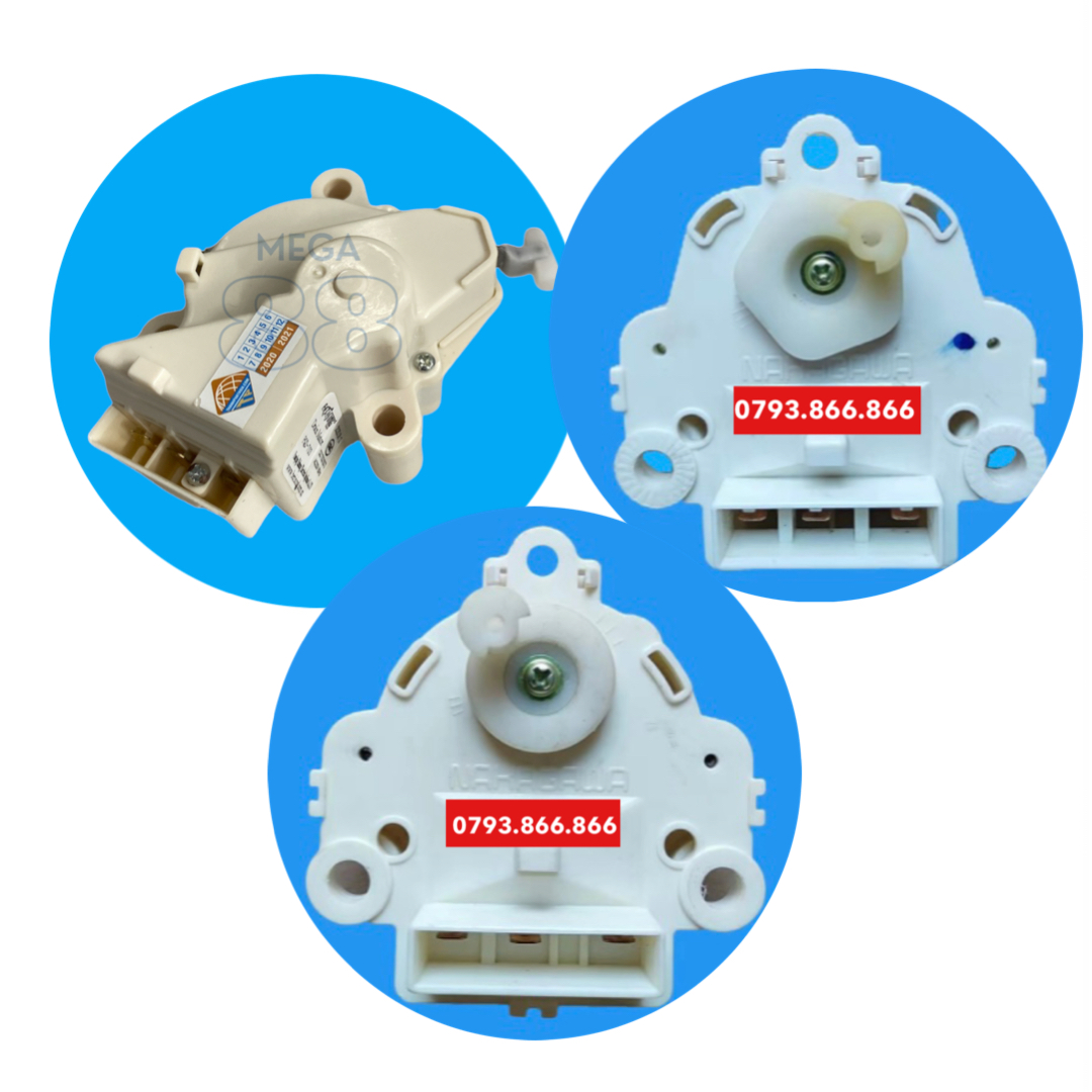 Van xả nước máy giặt LG - motor xả nước máy giặt LG 3 chân