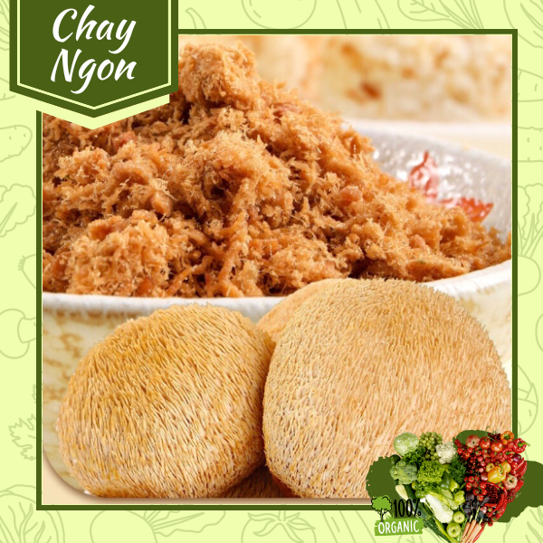Nấm Hầu Thủ khô 250g Nấm đầu khỉ chống oxy hóa, tăng cường sức khỏe