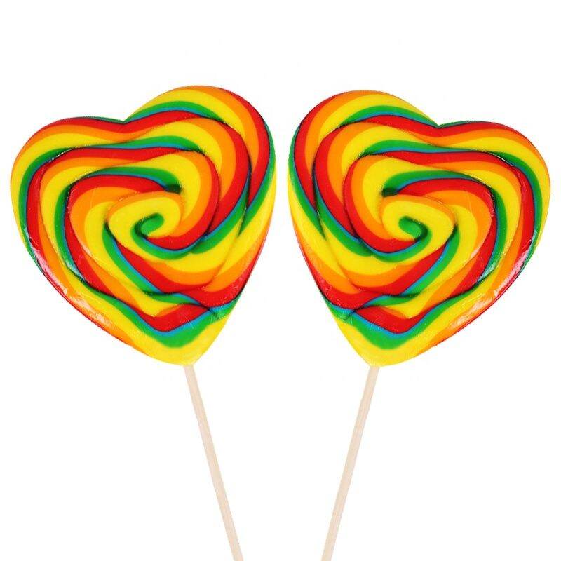 KẸO MÚT NGHỆ THUẬT CẦU VÒNG TRÁI TIM QUÀ TẶNG NGỌT NGÀO TRAO YÊU THƯƠNG(50 CÂY)