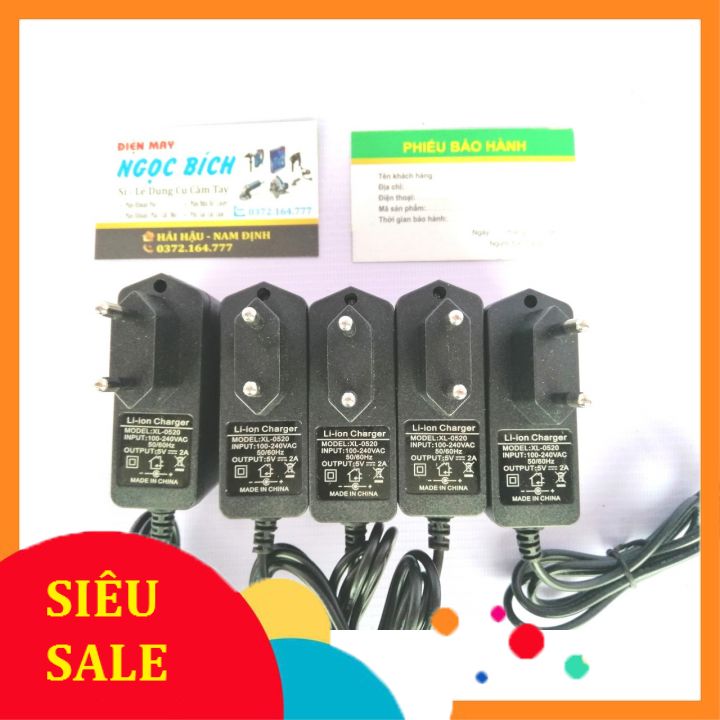 Sạc pin máy laser 4.2v-5v