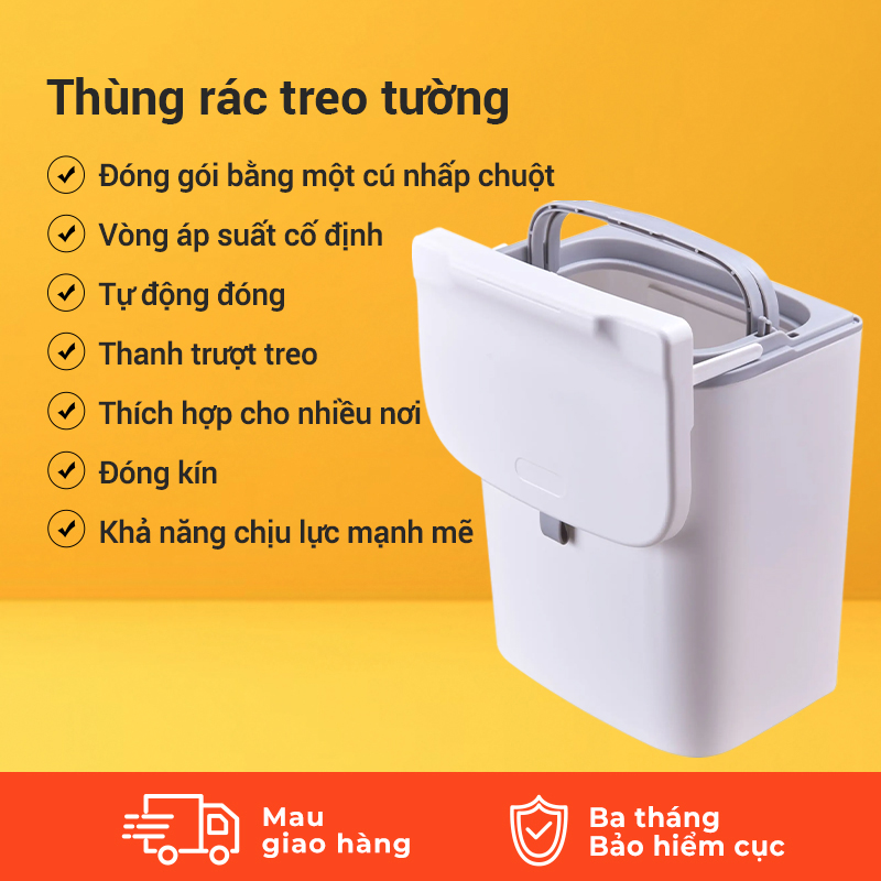 Thùng rác treo tủ bếp thùng đựng giấy vệ sinh hộp đựng giấy vệ sinh chống thấm nước chuyên dụng