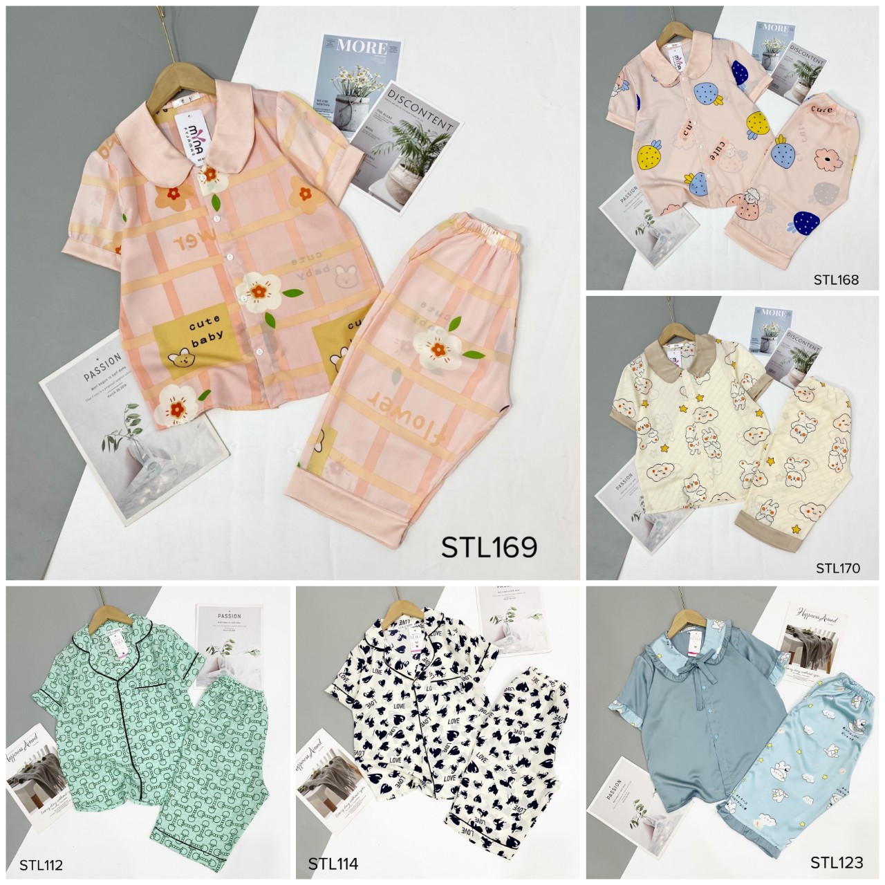 Bộ lụa mango lửng lụa cao cấp có size