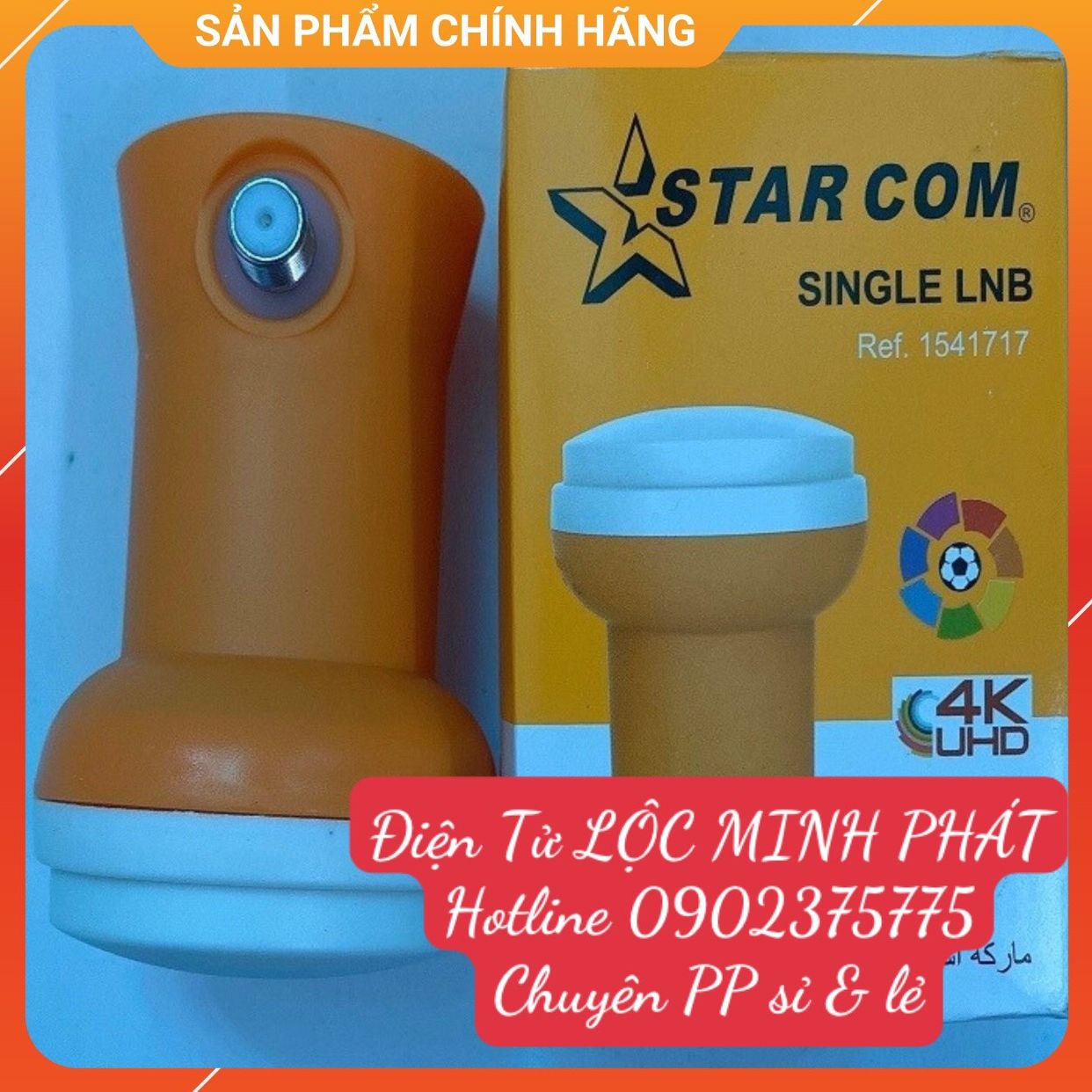 NHỤY LNB starcom Thu Sóng Vệ Tinh Vinasat