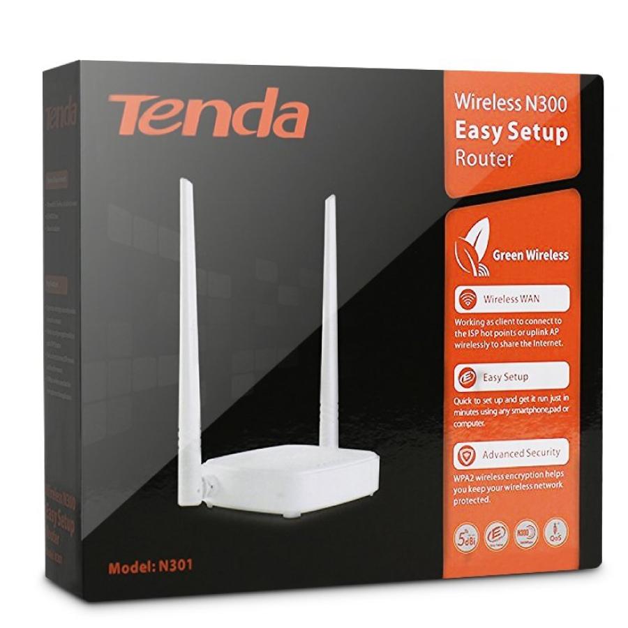 Bộ phát wifi Tenda N301 2 râu