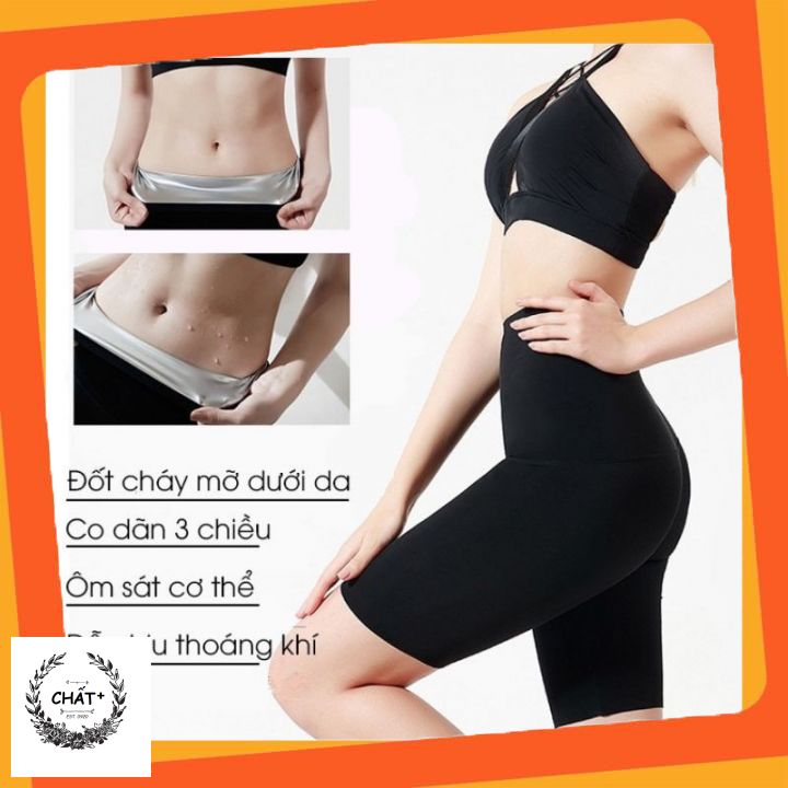 Quần giảm mỡ bụng BORN UNCOMMON tan mỡ bụng sinh nhiệt đổ mồ hôi cực hiệu quả